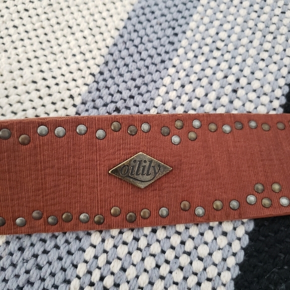 Oilily women leather belt with studs L main image 4